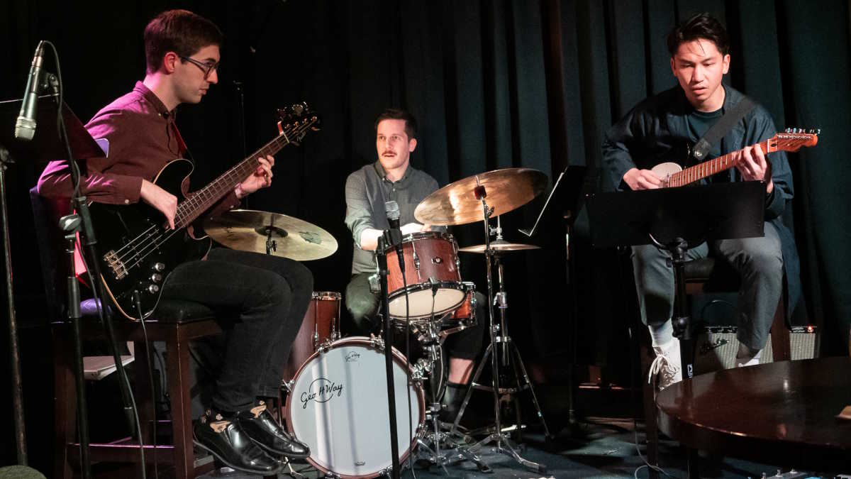 Trio at Frankie's Jazz Club After Dark: album release