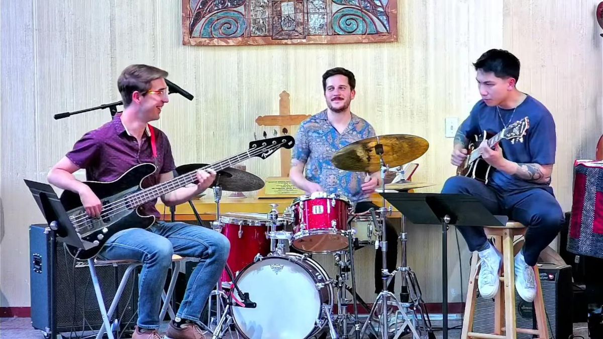 Trio at Brentwood Presbyterian Church Jazz Evensong